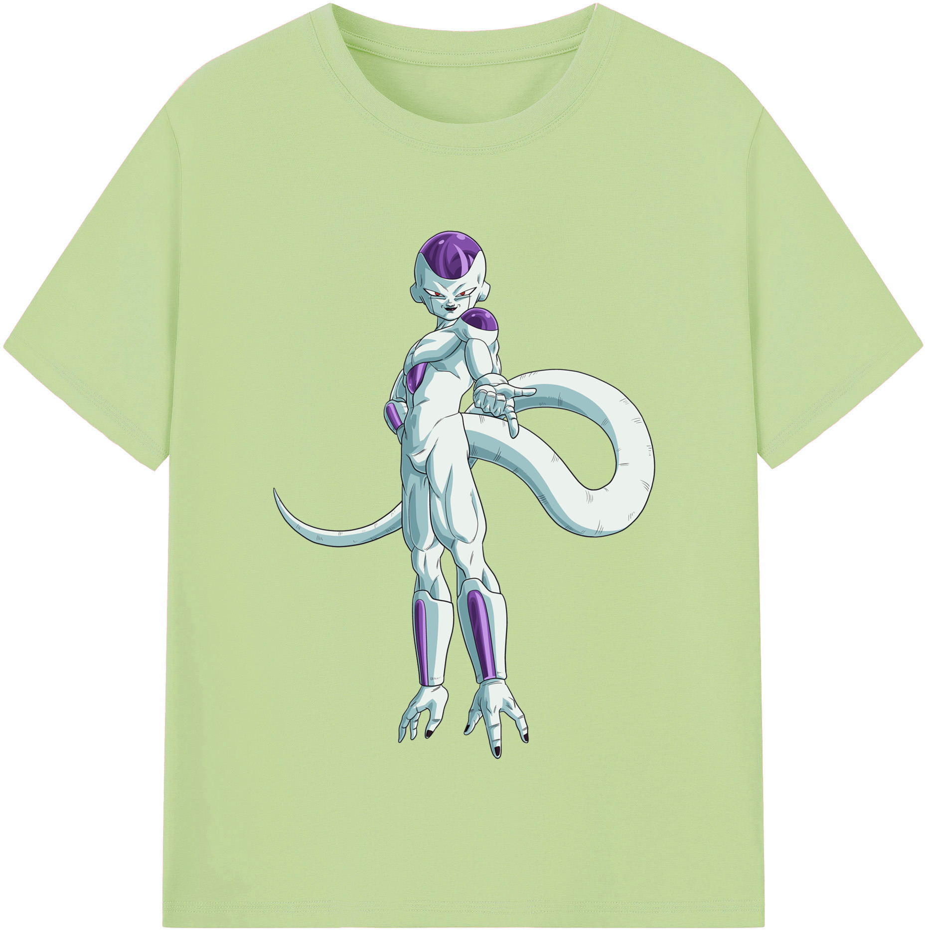 （画像用） ドラゴンボール フリーザ DRAGON BALL Frieza 綿100％半袖Tシャツ（フロントプリント）